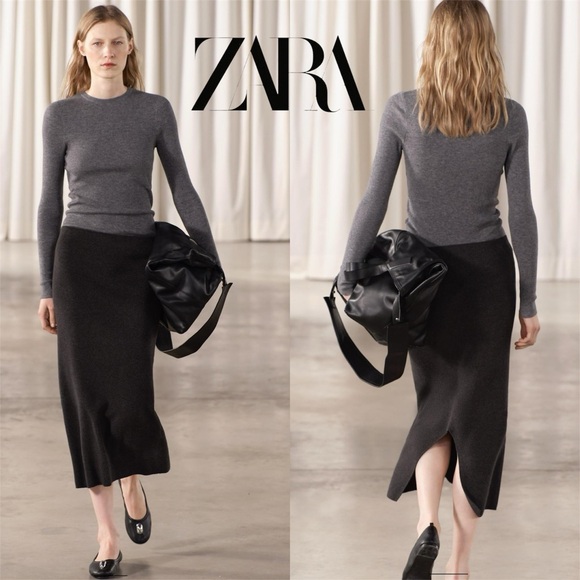 Zara Cashmere Blend top - New - Picture 1 of 13